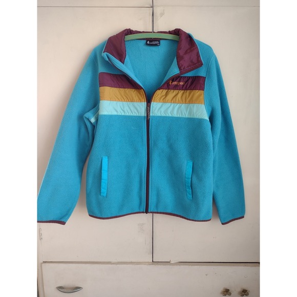 cotopaxi Jackets & Blazers - COTOPAXI Teca Fleece XL Full  Zip Teal Jacket Gorpcore Outdoor Retro Orange Red